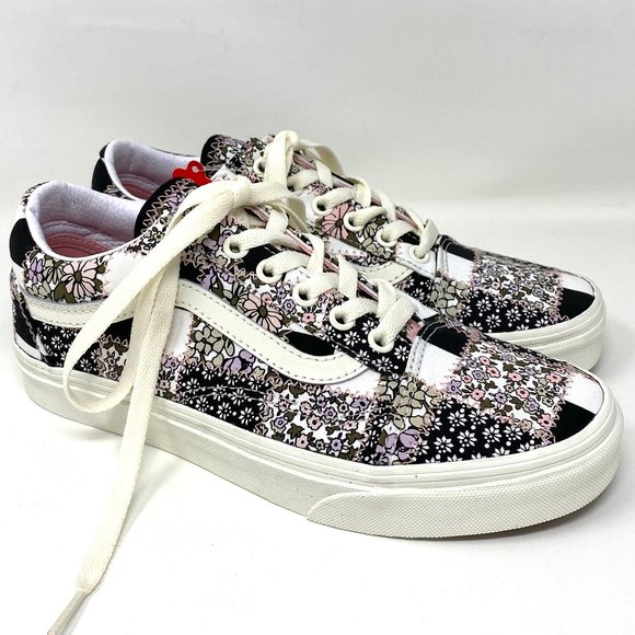 Vans Other - VANS Shoes OLD SKOOL Men's Casual Patchwork Floral Low Top Sneakers VN0A38G19FY